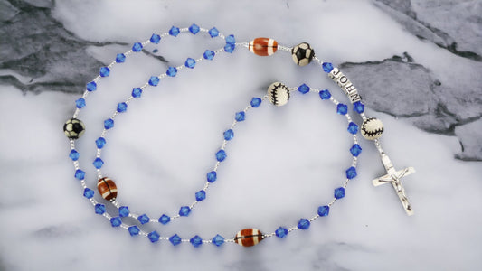 Design your Colors Sports Rosary for First Communion Gift