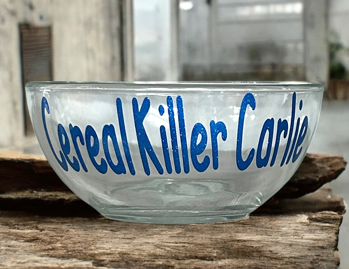 Cereal Killer Name Bowl Personalized Dish for Funny Gift