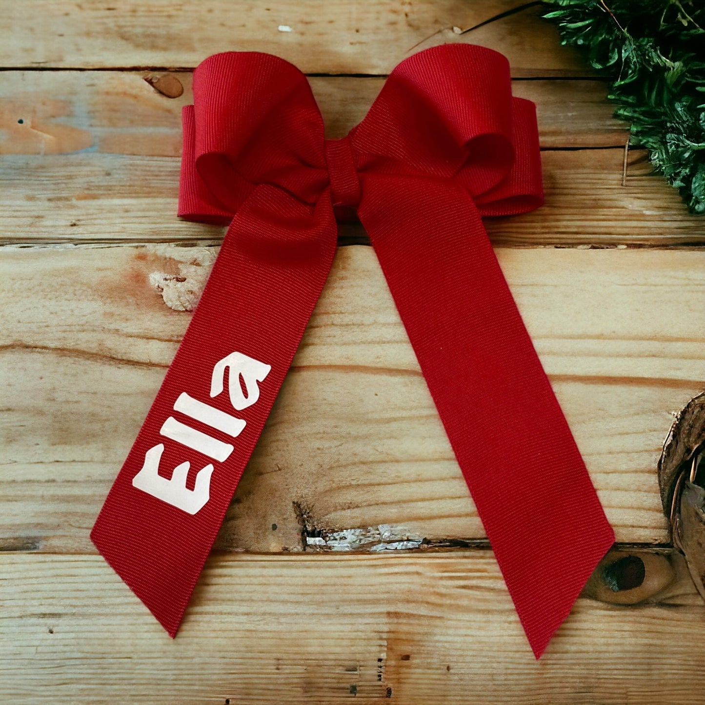 Customizable Cheer Hair Bow, Hot Pink or Choose your Colors