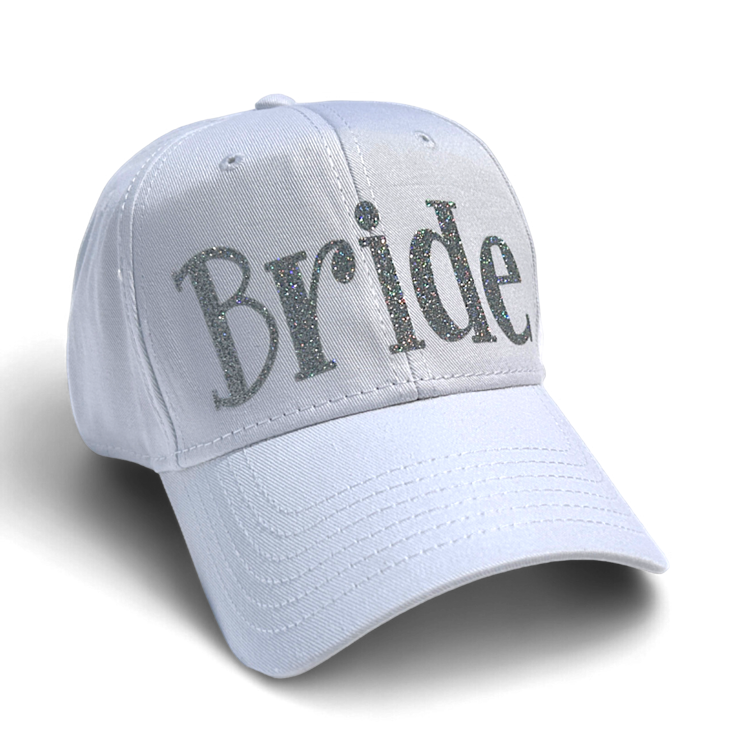 Glitter Bride Hat - Choose Sparkly Lettering Color