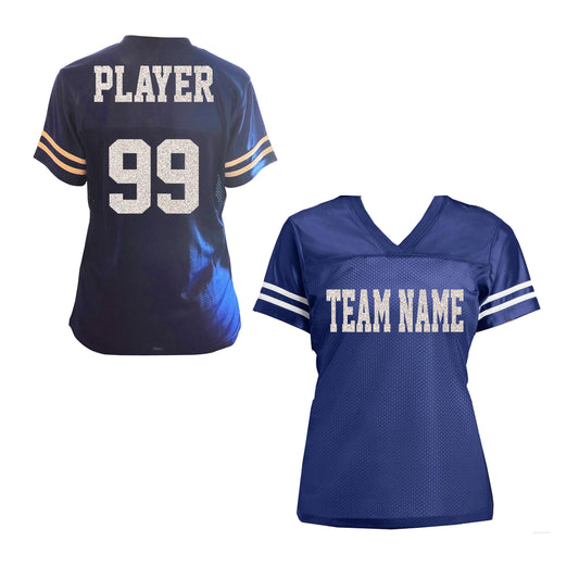 Customizable Glitter Jersey with Team, Player and Number