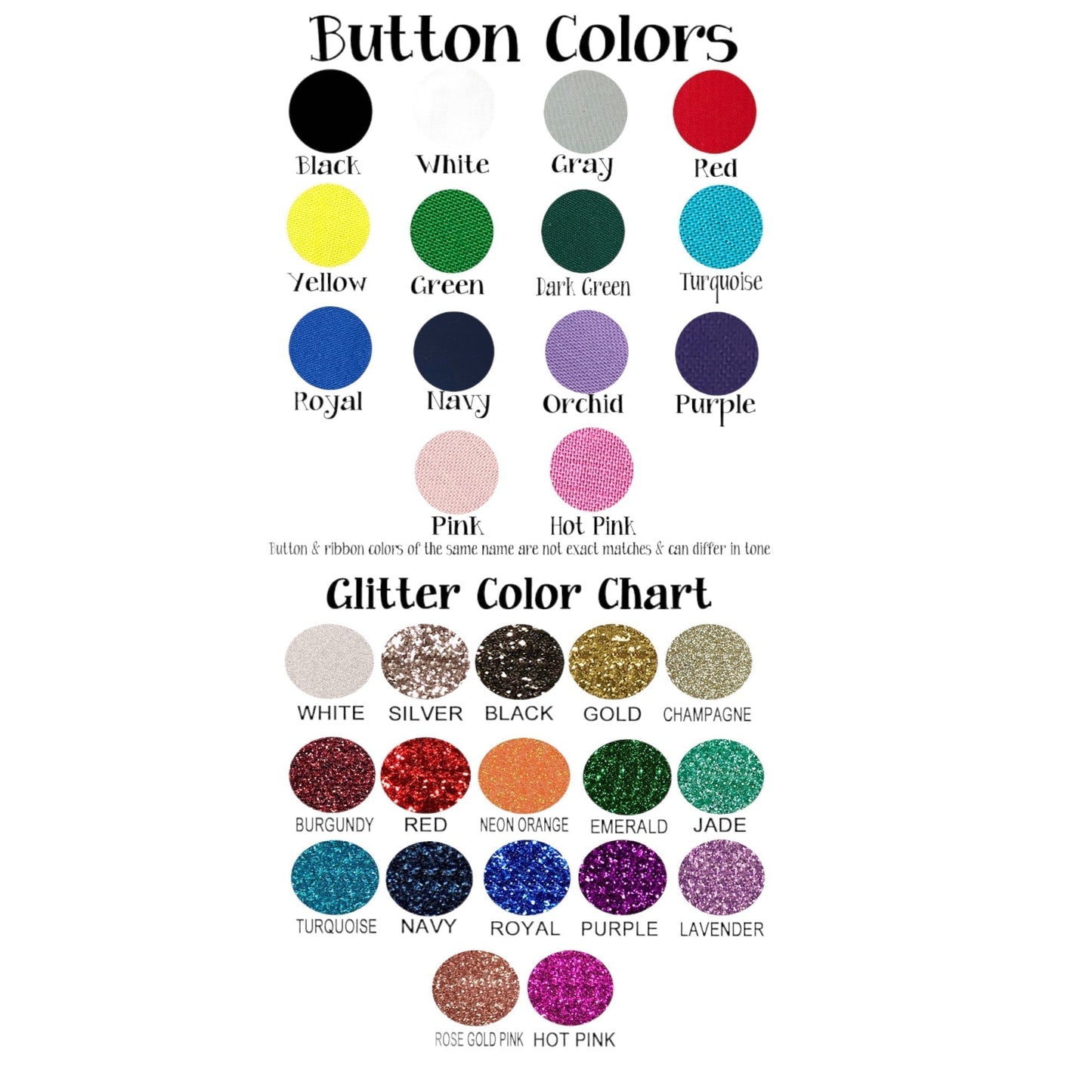 Baseball Initials Glitter Hair Bow, Sister Girls Team Choose Colors, Electric Blue Royals