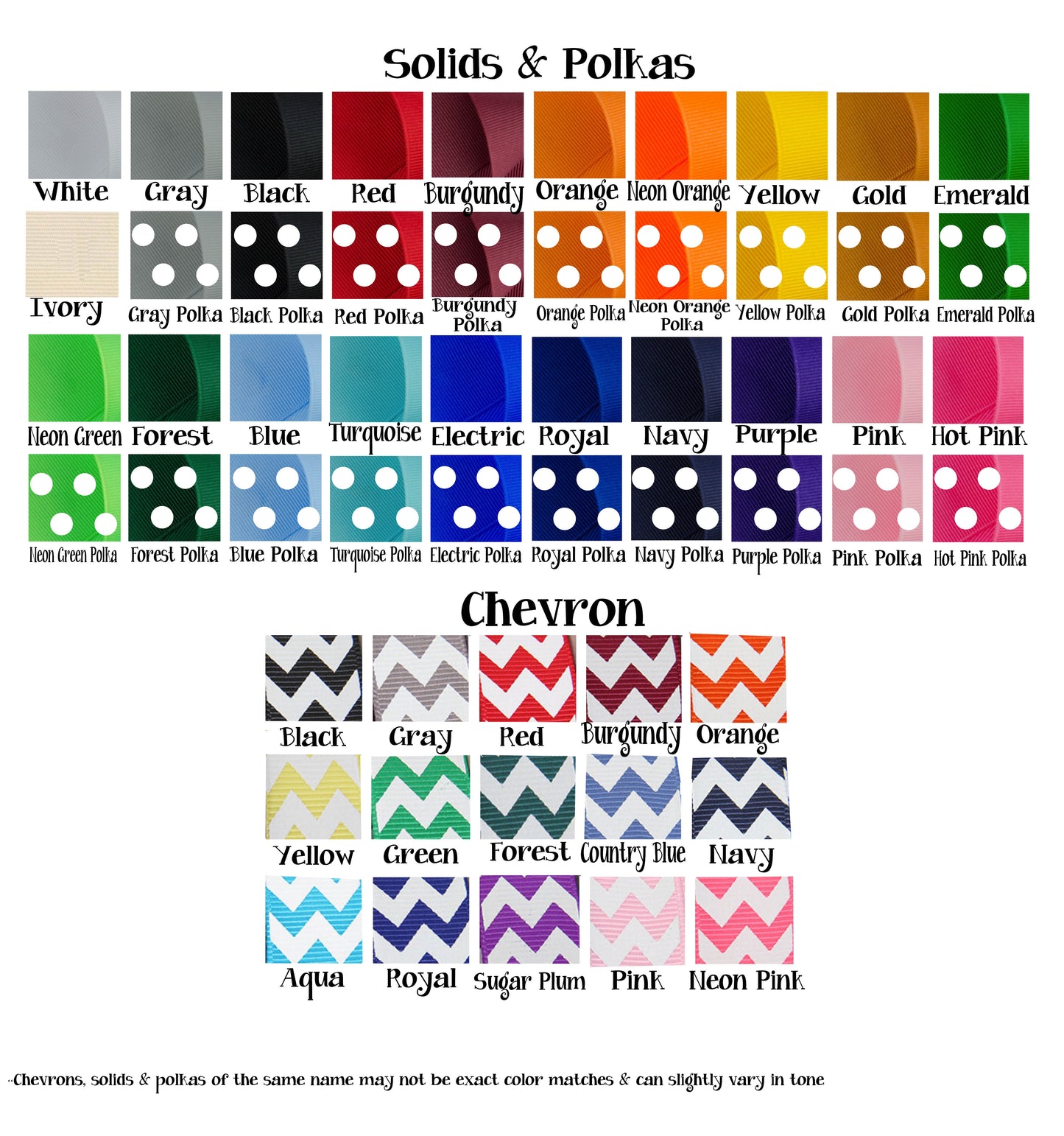 Design your Colors Ponytail Hair Ribbons with Personalized Name