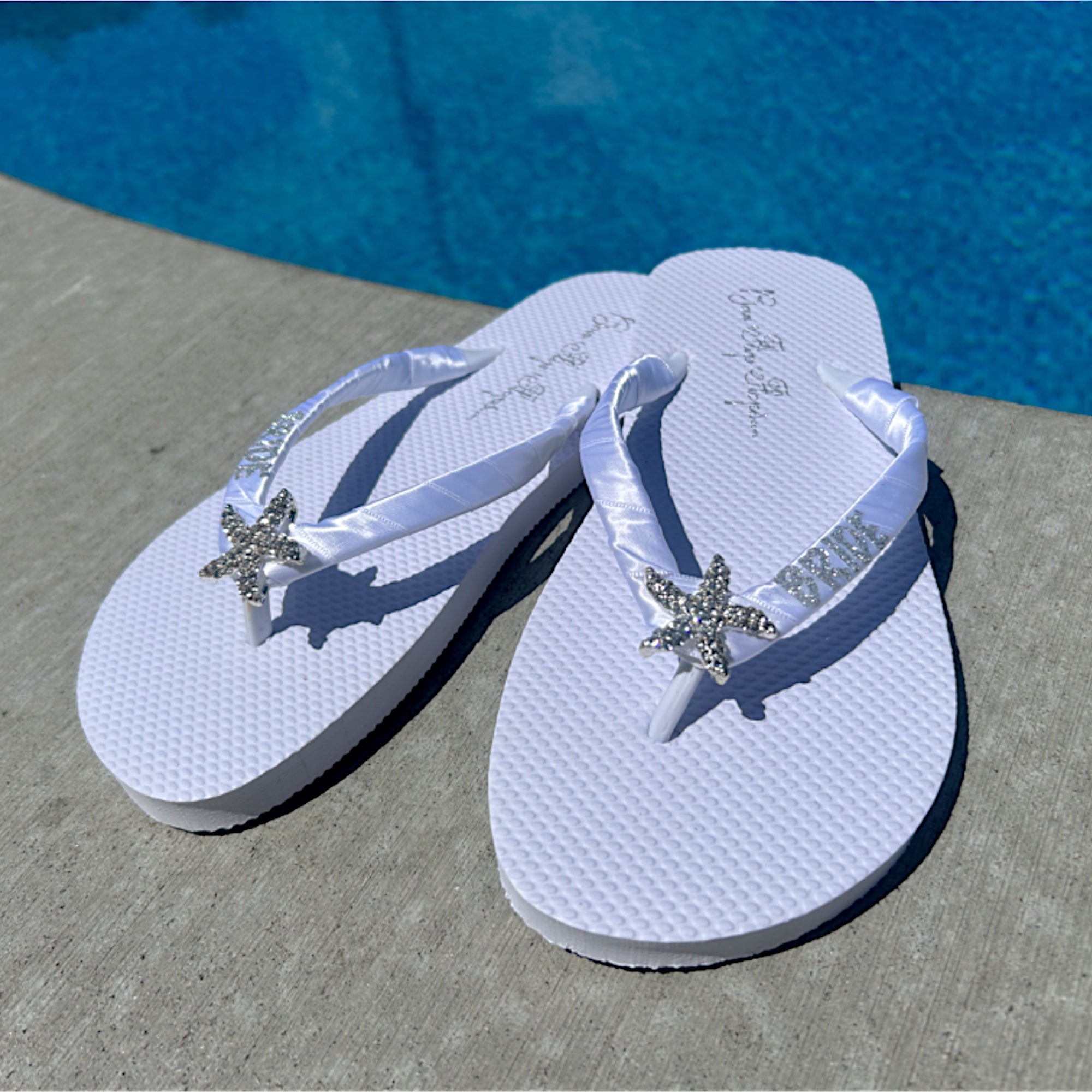 Wedding Flip Flops Sparklez Apparel